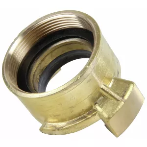 Klokoppling 2" Innergänga 2" Mässing