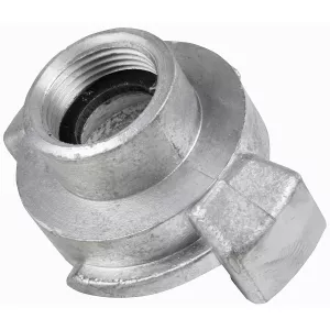 Klokoppling 2" Innergänga 1" Aluminium