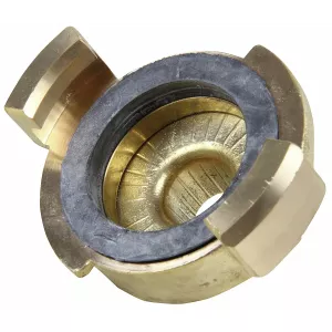 Klokoppling 2" Yttergänga 3/4" Mässing