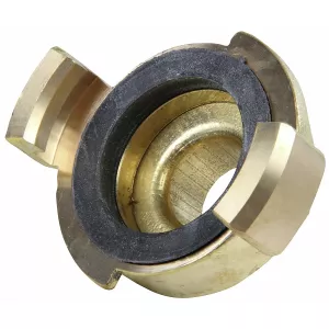 Klokoppling 2" Yttergänga 1" Mässing