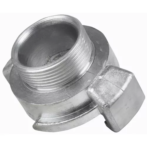 Klokoppling 2" Yttergänga 1 1/2" Aluminium