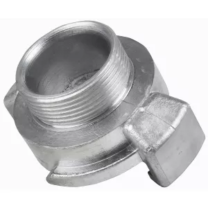 Klokoppling 2" Yttergänga 1 1/2" Aluminium