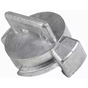 Klokoppling Lock 2" Aluminium