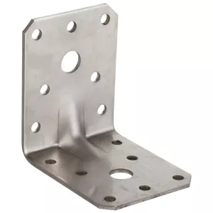 Vinkelbeslag 70X70X55X2,5Mm Rostfri A2 Förstärkt
