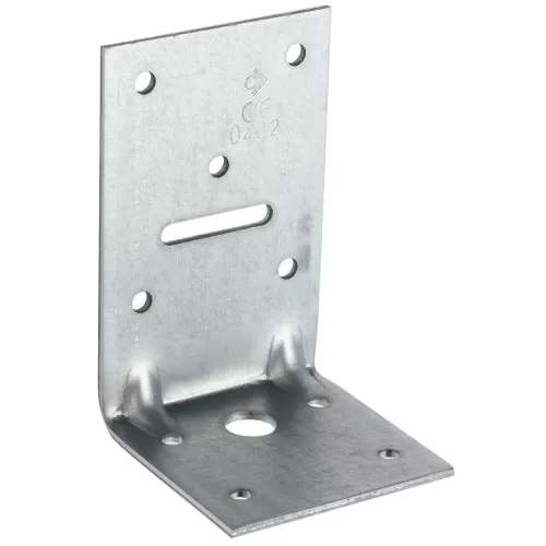 Vinkelbeslag P1 90X60X60X2,5Mm 12Mm Bulthål