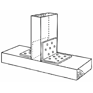Spikplåtsvinkel 60X60X2,5X60Mm