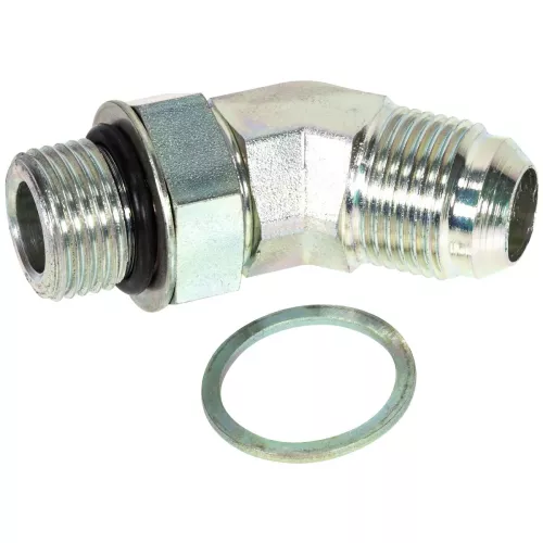 Ställbar Vinkelkoppling Jic 3/4-3/8 Bsp 45 Utv-Utv