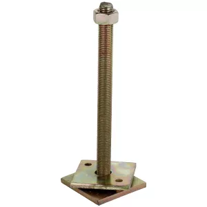 Stolpsko M16 50X50Mm 150Mm Justerbar