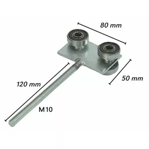 Skjutdörrsrulle Till 41X41Mm Skena