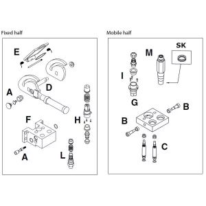 Multifaster Reservdel L Snabbkoppling 1/2 Bsp
