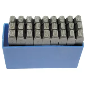 Bokstavsstansar 6Mm Hd