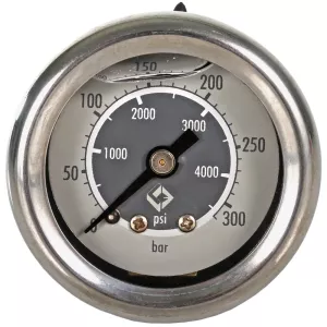 Tryckmättare 0-300Bar 1/8" D.40