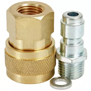 Snabbkopplingsats 1/4"M-1/4"F