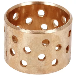 Glidlager 25X28X20Mm Rödmetall Perforerat