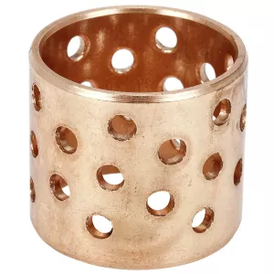 Glidlager 30X34X30Mm Rödmetall Perforerat