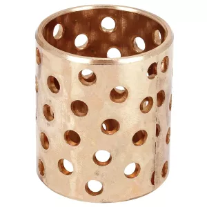 Glidlager 30X34X40Mm Rödmetall Perforerat