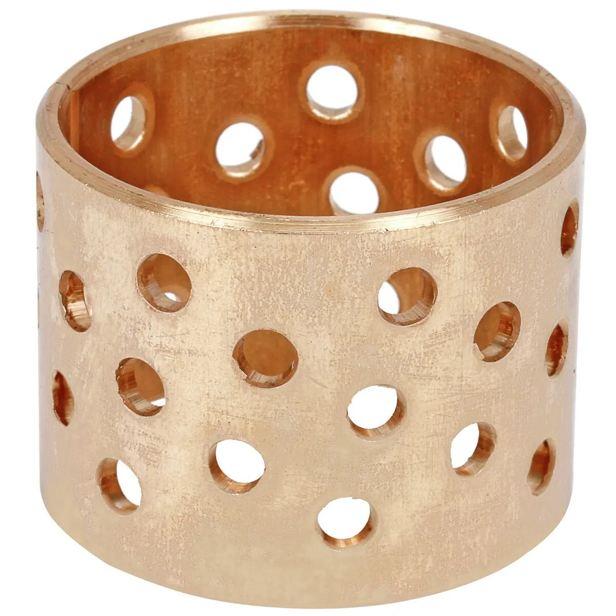 Glidlager 35X39X30Mm Rödmetall Perforerat