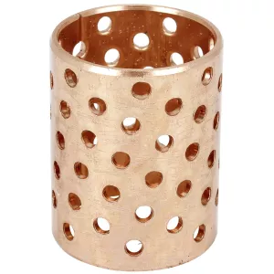 Glidlager 35X39X50Mm Rödmetall Perforerat