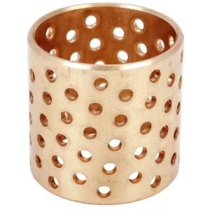 Glidlager 45X50X50Mm Rödmetall Perforerat