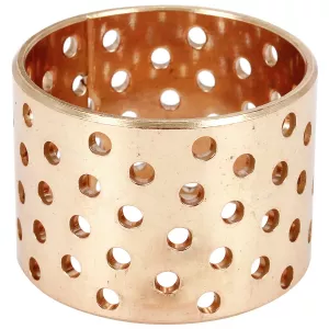 Glidlager 50X55X40Mm Rödmetall Perforerat