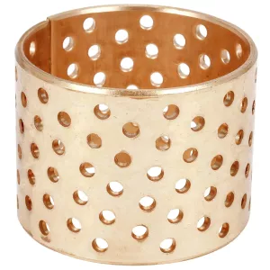 Glidlager 60X65X50Mm Rödmetall Perforerat