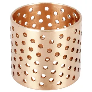 Glidlager 60X65X60Mm Rödmetall Perforerat