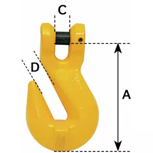 Förkortningskrok Hl 10-8 3,2T