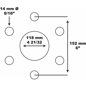 Fälg 4.50X16 Fram 2Wd