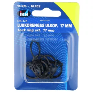 Låsring Utvändig 17Mm 10St Din471