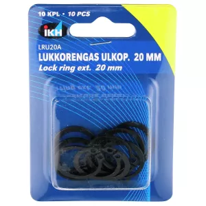 Låsring Utvändig 20Mm 10St Din471
