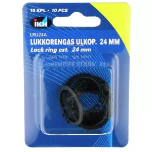 Låsring Utvändig 24Mm 10St Din471