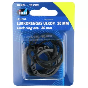 Låsring Utvändig 30Mm 10St Din471