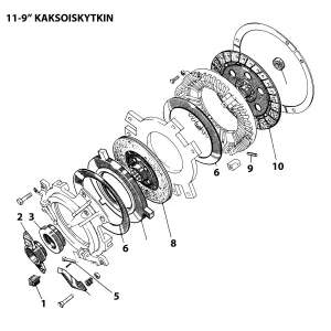 Drivlamell 280Mm 10Z