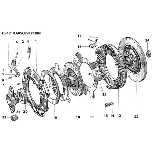 Drivlamell 300Mm 10Z