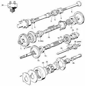 Kugghjul 44Z Mf 1682688M1