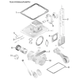 Reparationssats Hydraulpump Mf 826222M1