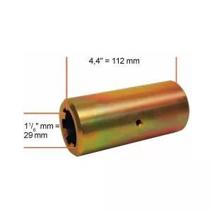 Drivaxel Splineshylsa Främre Mf 3384857M2