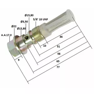 Filter För Bränslekran