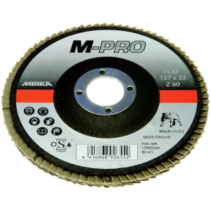 Lamellrondell 127Mm G60 Zir M-Pro Inox Rak