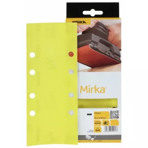 Slippapper 93X230Mm 8H P80 Gul 10St