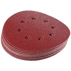 Sliprondell 125Mm 8H P80 Röd 20St