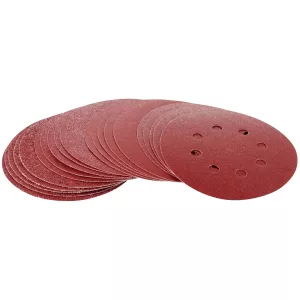 Sliprondell 125Mm 8H Sort. Red 20St