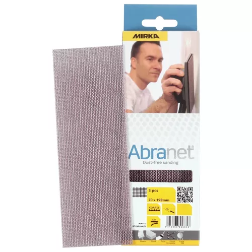 Slippapper 70X198Mm P180 Abranet 3St