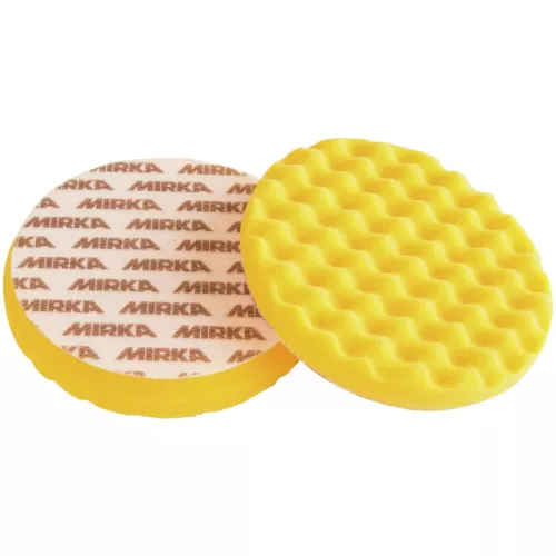 Polersvamp 150Mm Polarshine 2St Gul Waffle