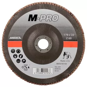 Lamellrondell 180Mm G60 Zir M-Pro Inox