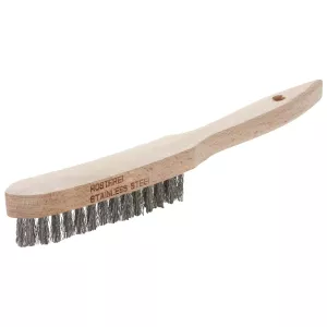 Stålborste 3-Rad Rostfri