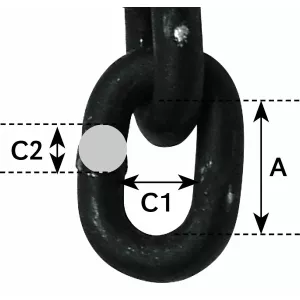 Lyftkätting 13Mm/5,0T