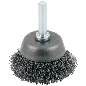 Koppborste 6Mm 40X25Mm Ståltråd 0,25Mm