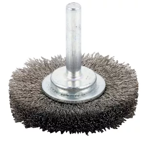 Cirkulärborste 6Mm 50X10Mm Rostf.Tråd 0,20