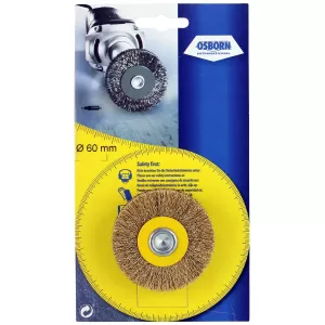 Cirkulärborste 6Mm 60X18Mm Mäss.Tråd 0,20